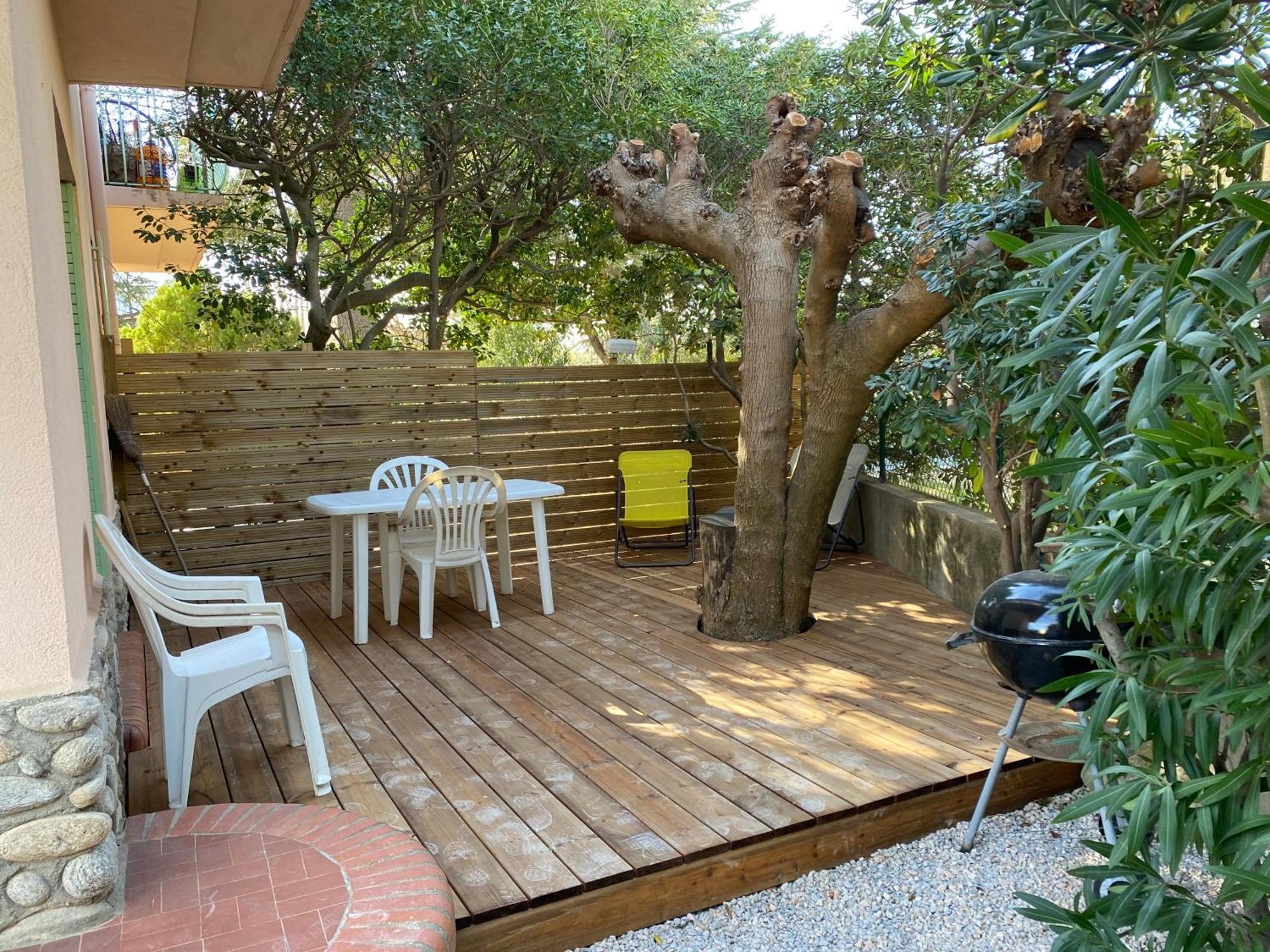 Studio Avec Parking Et Exterieur A 2 Min De La Plage Argelès-sur-Mer Dış mekan fotoğraf