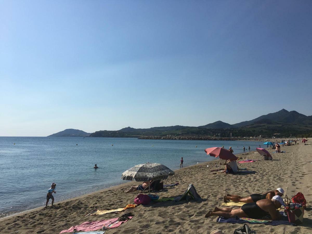 Studio Avec Parking Et Exterieur A 2 Min De La Plage Argelès-sur-Mer Dış mekan fotoğraf